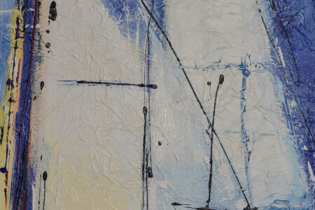 60x80 Opera d’arte contemporanea pittorica di Maddalena Lippo intitolata gli amanti